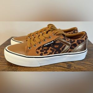 Airwalk Women’s Warace3 Leopard Print Sneaker NWT Size 6.5